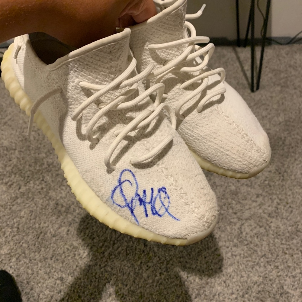 Quavo signed yeezys